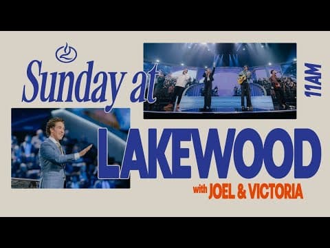 Joel Osteen LIVE | Lakewood Church Service | Sunday 11am