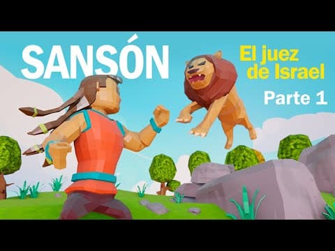 SANSÓN: El Juez de Israel 🤛🏼 PARTE 1 Historias Biblicas Animadas | BIBTOONS