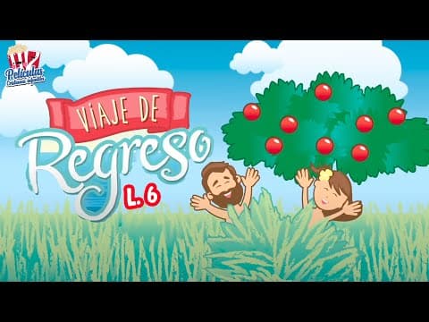 Serie Cristiana Infantil I Viaje De Regreso1️⃣, Lección 6 🚀&quot;Animales, Adán y Eva&quot;