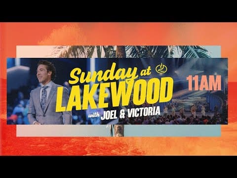 Joel Osteen LIVE | Lakewood Church Service | Sunday 11am