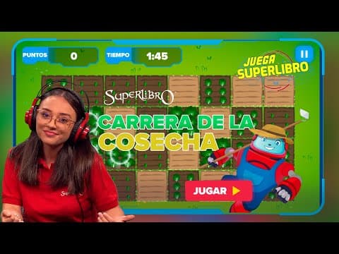 Superlibro │ Juega Superlibro  │Carrera de la Cosecha