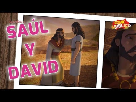 Superlibro| Comic Bíblico| Saúl y David