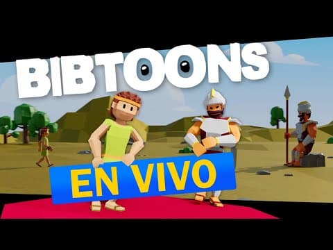 👉 Bibtoons en VIVO 🤩 Historias Biblicas Animadas! David y Goliat, Jonás, Sansón, Moisés, Noé, Jesús!