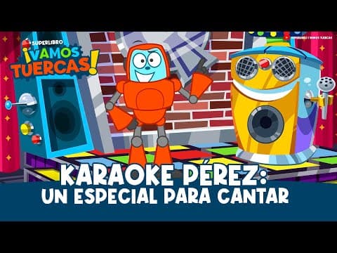 Superlibro │ Especial de canciones Karaoke Pérez  │Vamos Tuercas