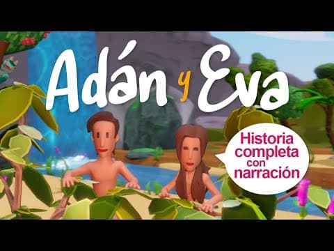 Adán y Eva en el Jardín del Edén 🌳 Historia Completa con narración! | BIBTOONS