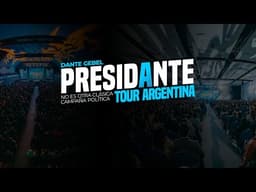 PRESIDANTE TOUR EN SANTA FE Y PARANÁ | Dante Gebel