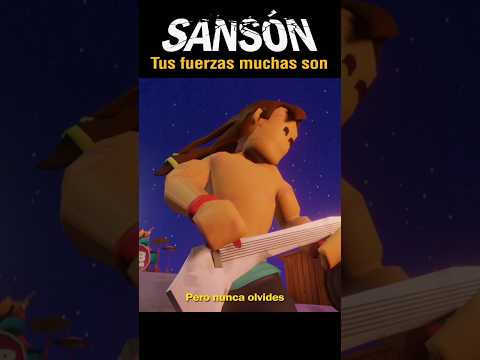 Sansón, tus fuerzas muchas son! 💪 Nuestro primer video musical #Bibtoons #Sanson #Musical
